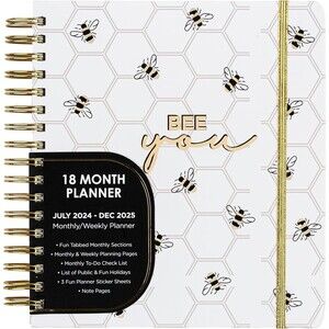 Votum 18 Month Planner 2024-2025 - July 2024- Dec 2025 Planner- Daily Weekly ...
